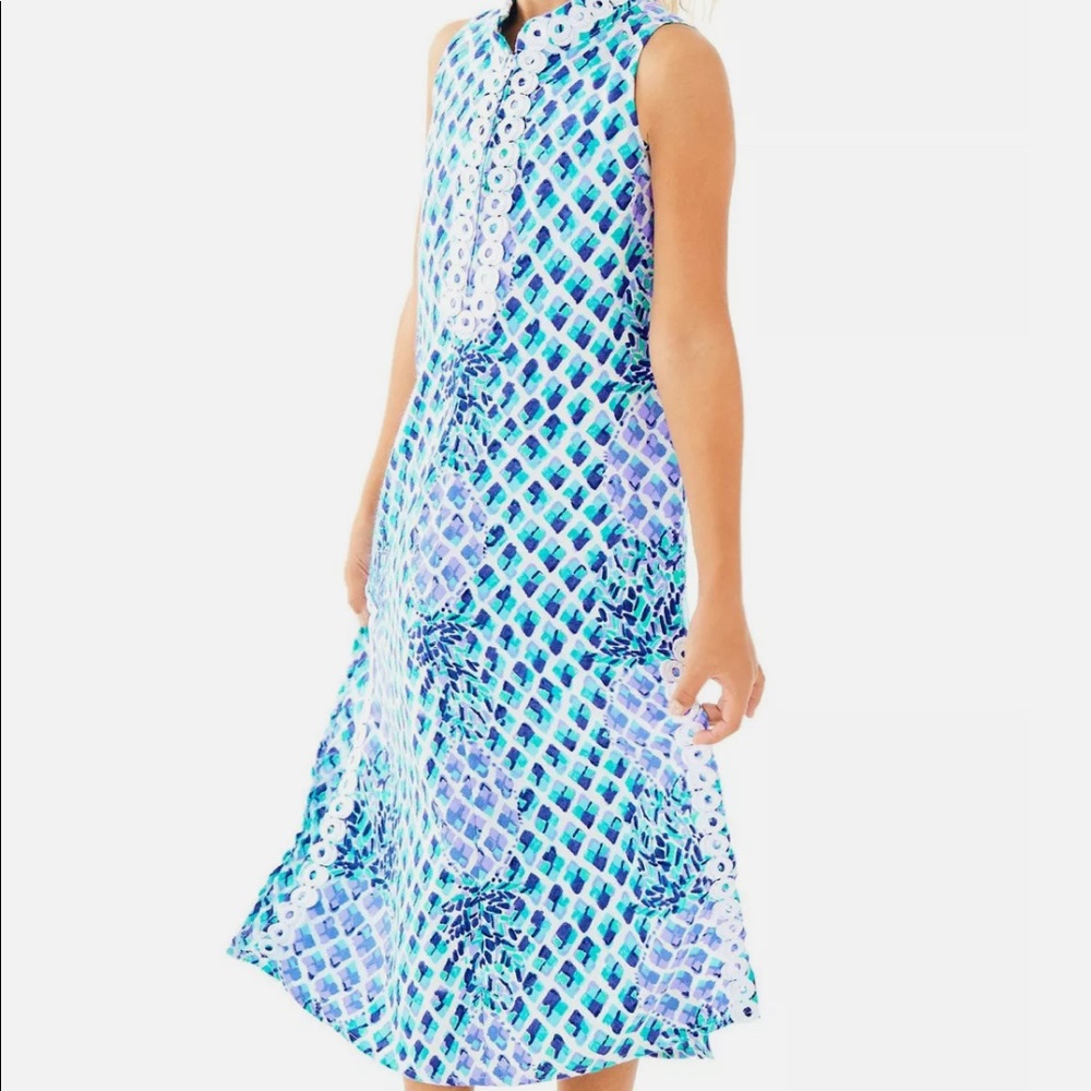 Lilly Pulitzer Pineapple Jane Minnie Maxi size 6
